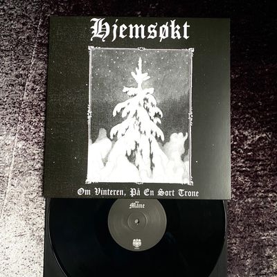 HJEMSØKT - Om Vinteren, På En Sort Trone LP