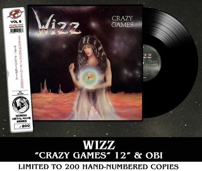 WIZZ - Crazy Games LP (pre)