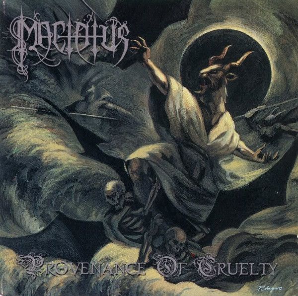 MACTÄTUS - Provenance Of Cruelty LP AMBER GALAXY