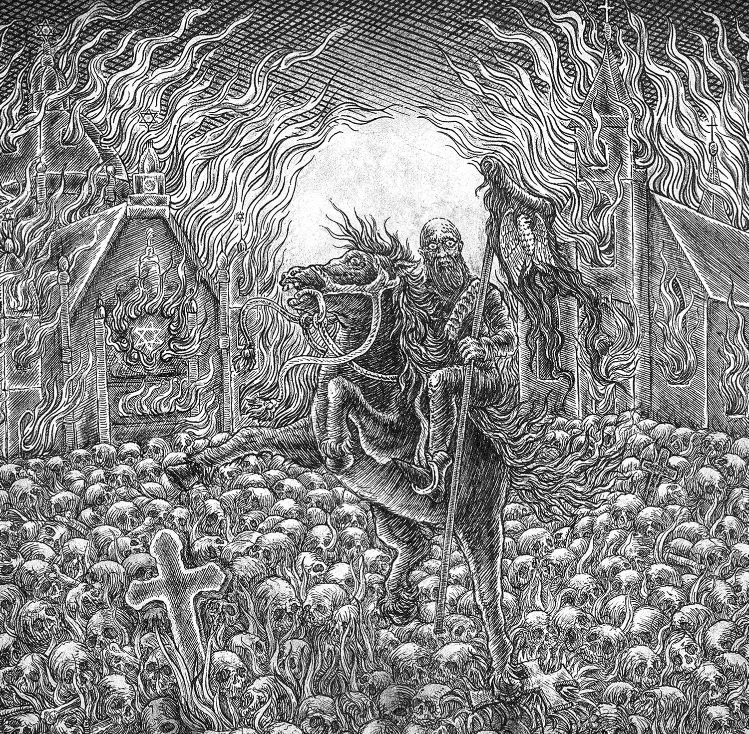 DIABOLICAL FULLMOON - Desecrating The Sign Of Christ LP (pre)
