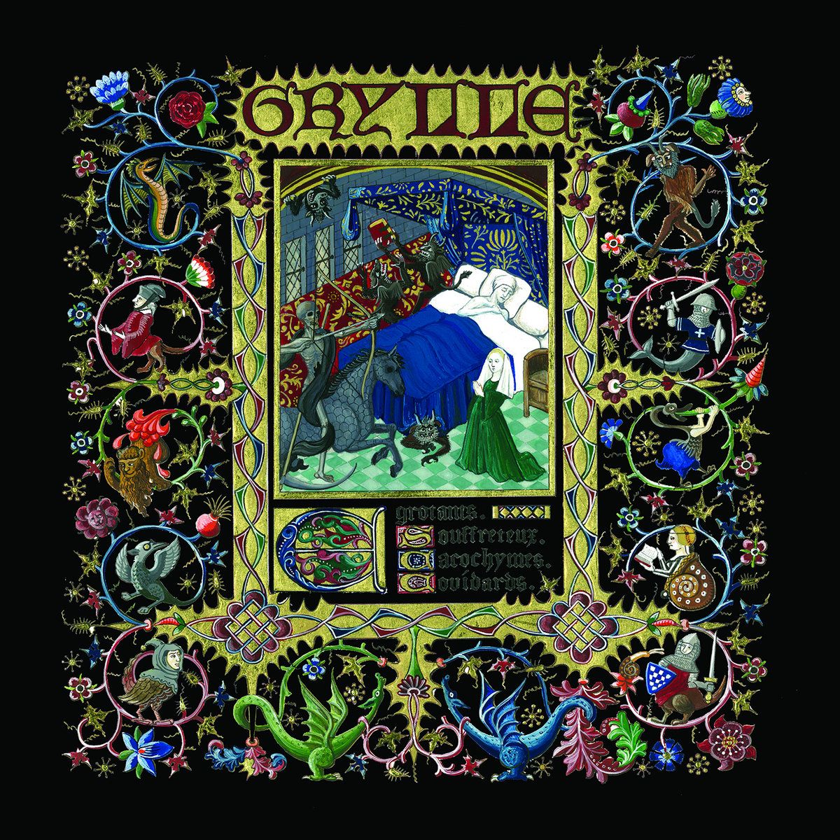 GRYLLE - Égrotants, Souffreteux, Cacochymes, Covidards LP + Book