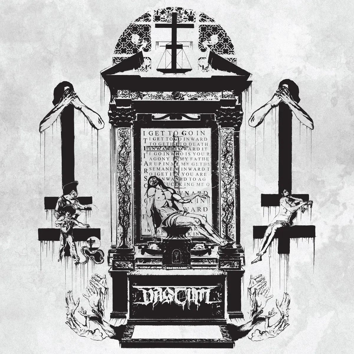 VASTUM - Inward Of Gethsemane LP RED / ULTRA