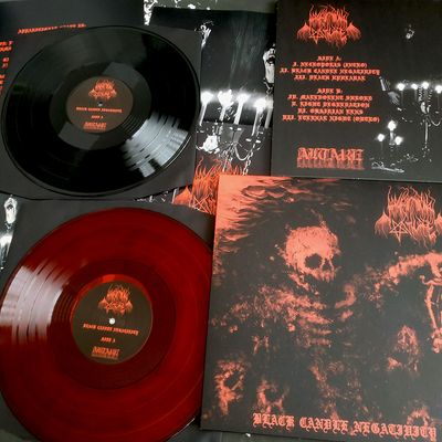 APPARITIONAL GLARE - Black Candle Negativity LP BLACK