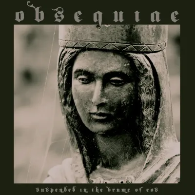 OBSEQUIAE - Suspended In The Brume Of Eos LP SILVER/GREEN
