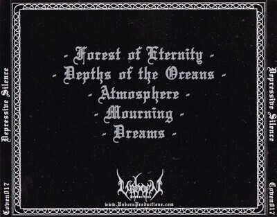DEPRESSIVE SILENCE - Mourning 1996 CD