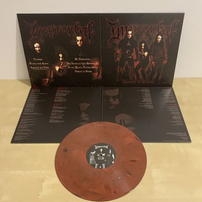 IMMORTAL - Damned In Black LP CHERRY RED