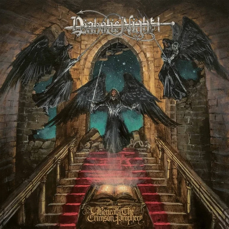 DIABOLIC NIGHT - Beneath the Crimson Prophecy LP BLUE