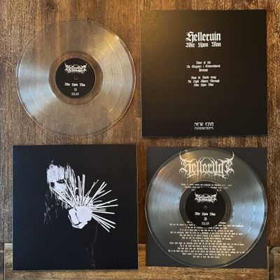 HELLERUIN - War Upon Man LP CRYSTAL