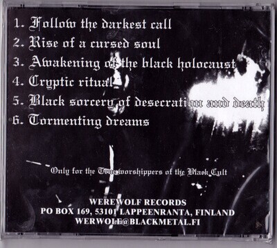 BLACK BLOOD - Cryptic Rituals CD