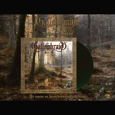 GALLOWBRAID - Ashen Eidolon LP GREEN GALAXY (PRE)