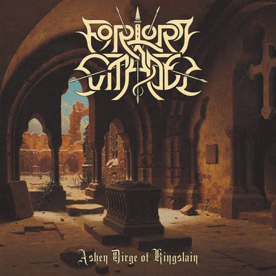 FORLORN CITADEL - Ashen Dirge Of Kingslain LP BLACK MARBLE (PRE)