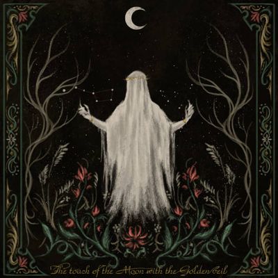 A MONUMENTAL BLACK STATUE - The Touch of the Moon with the Golden Veil LP