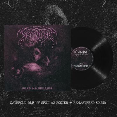 WEAKLING - Dead As Dreams 2xLP GATEFOLD