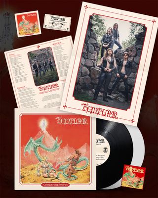TEMPLAR - Conquering Swords LP BLACK (PRE)