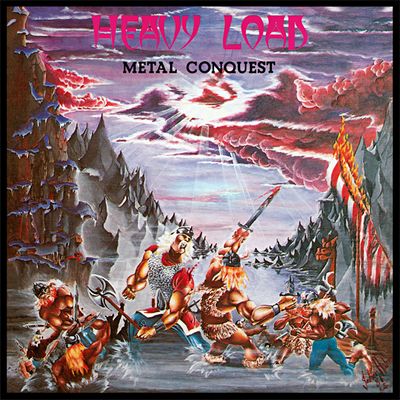 HEAVY LOAD - Metal Conquest CD 24 PAGE BOOKLET