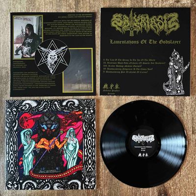 SATYRIASIS - Lamentations of the Godslayer LP