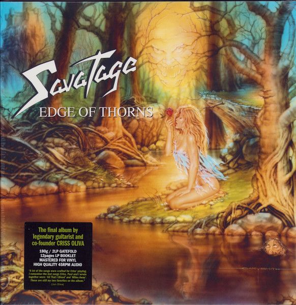 SAVATAGE - Edge Of Thorns 2 x LP BLACK