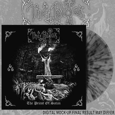 THE BLACK - The Priest Of Satan LP