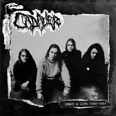 CADAVER - Demos & Live 1988-1991 - 3xLP BLACK