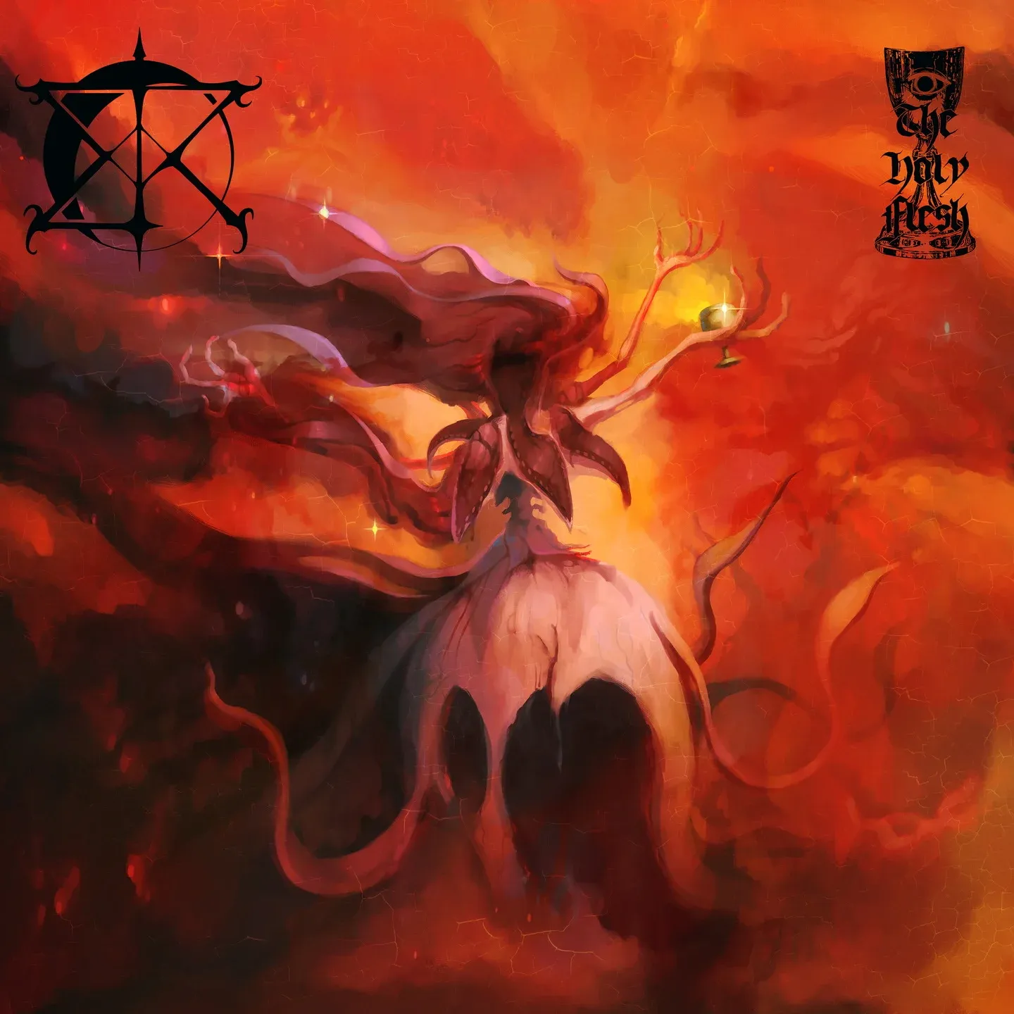 THE HOLY FLESH - Obsidian Mirror LP