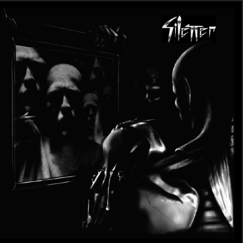 SILENCER - Death, Pierce Me LP SILVER BLACK MARBLE