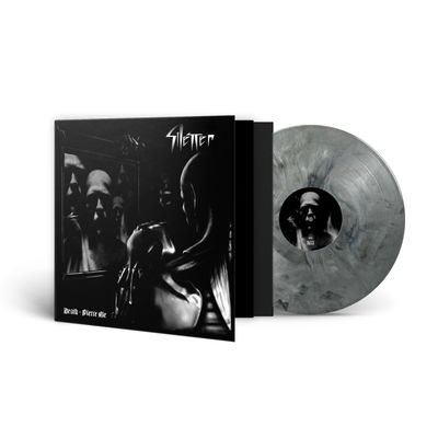 SILENCER - Death, Pierce Me LP SILVER BLACK MARBLE
