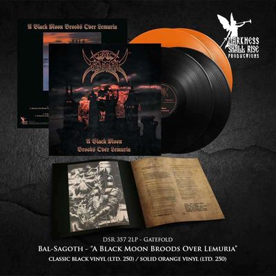 BAL-SAGOTH - A Black Moon Broods Over Lemuria 2xLP BLACK (PRE)