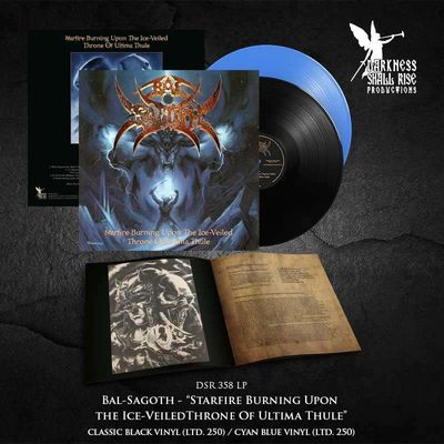 BAL-SAGOTH - Starfire Burning Upon The Ice-Veiled Throne Of Ultima Thule LP CYAN (PRE)