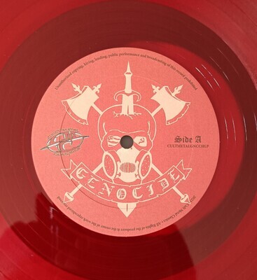 GENOCIDE - Mass Genocide LP RED