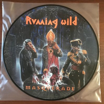 RUNNING WILD - Masquerade PIC LP (PRE)