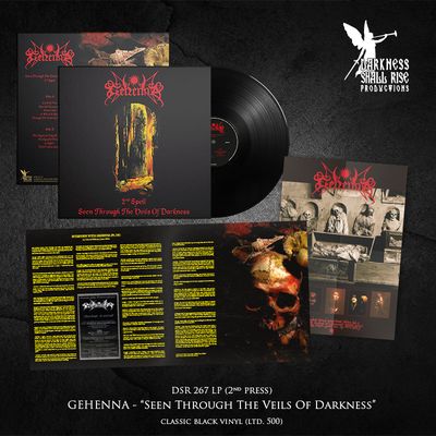 GEHENNA - Seen Through The Veils Of Darkness LP (PRE)