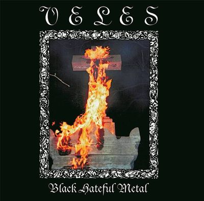 VELES - Black Hateful Metal LP