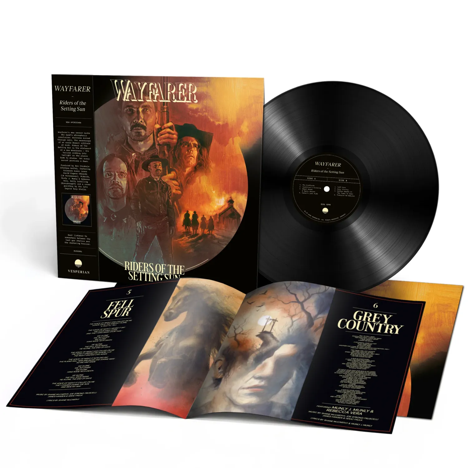 WAYFARER - Riders Of The Setting Sun LP (PRE)