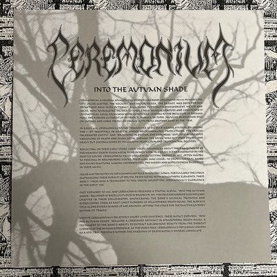 CEREMONIUM - Into the Autumn Shade LP