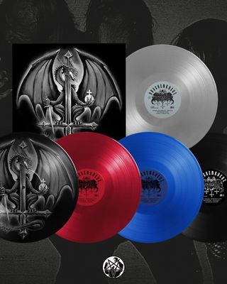 SATANIC WARMASTER - Drachenkreuz LP SILVER (PRE)