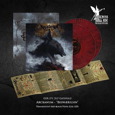 ARCKANUM - Beswærilsin 2xLP RED BLACK (PRE)