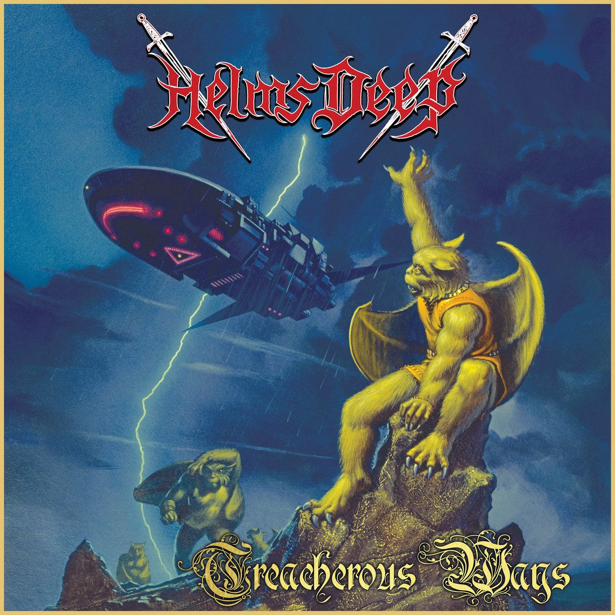 HELMS DEEP - Treacherous Ways LP GOLD