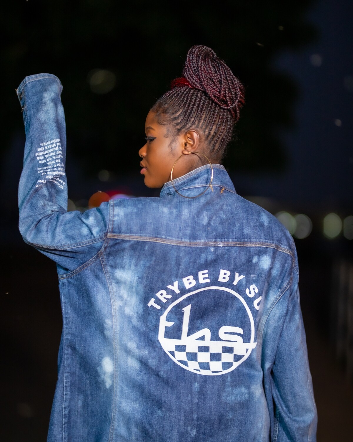 Trybe by sui SS22 Custom Designed jacket.