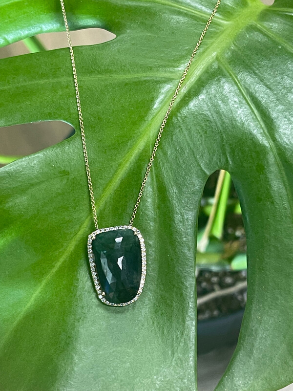 Slice, Slice Baby Emerald Pendant
