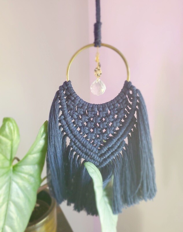 Capteur de soleil en macramé • Collection Païaneea