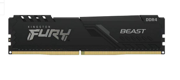 Memoria Ram Kingston Fury Beast Black 8GB 3200 Mhz DDR4