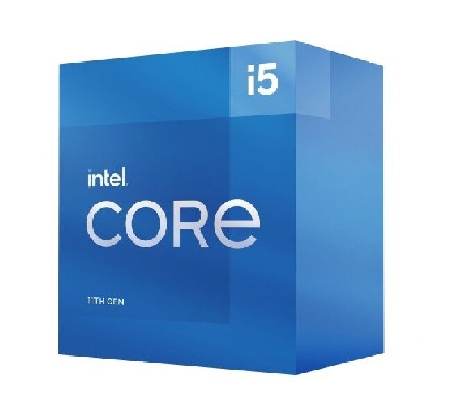 Microprocesador Intel Core i5 11400f.
