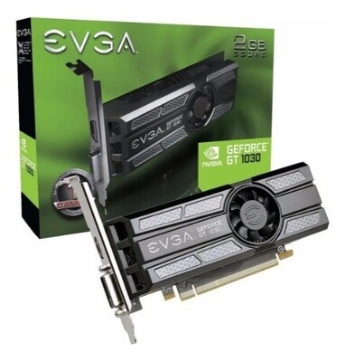 Placa de video Evga Geforce Gt 1030 Sc 2gb Ddr5 Low Profile