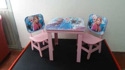 .Mesa + 2 sillas (Infantil)