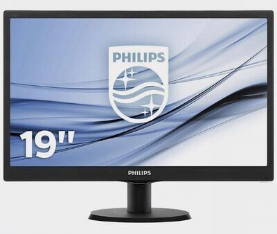 Monitor LED 19" Philips 193V5L V-Line VGA HDMI