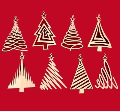 Vector de árbol de navidad