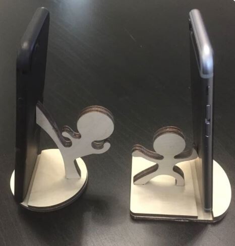 Vectores de Stand Phone