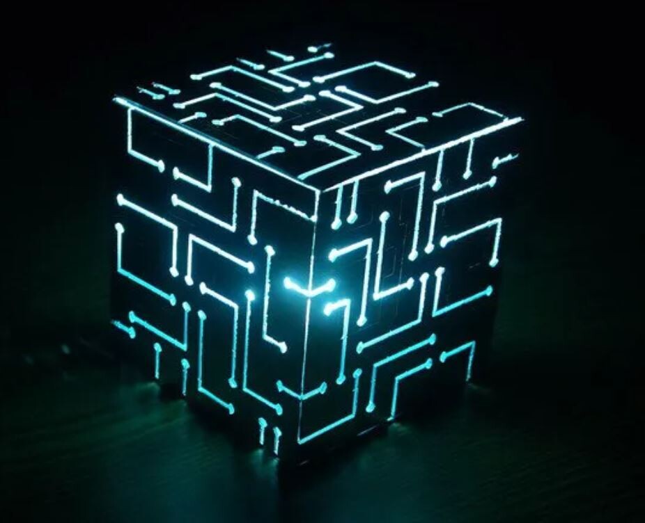 ​​Vector de Alien Cubo