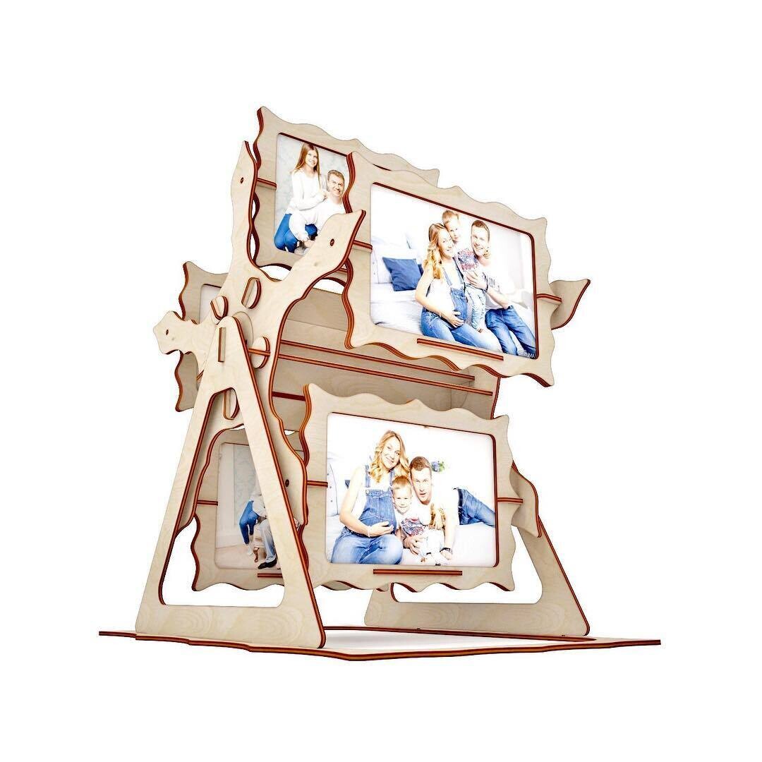 Vector de Portafotos Rotatorio