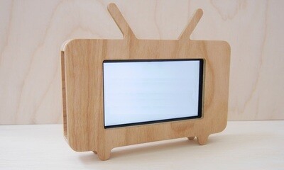 Vector Stand Phone Tv